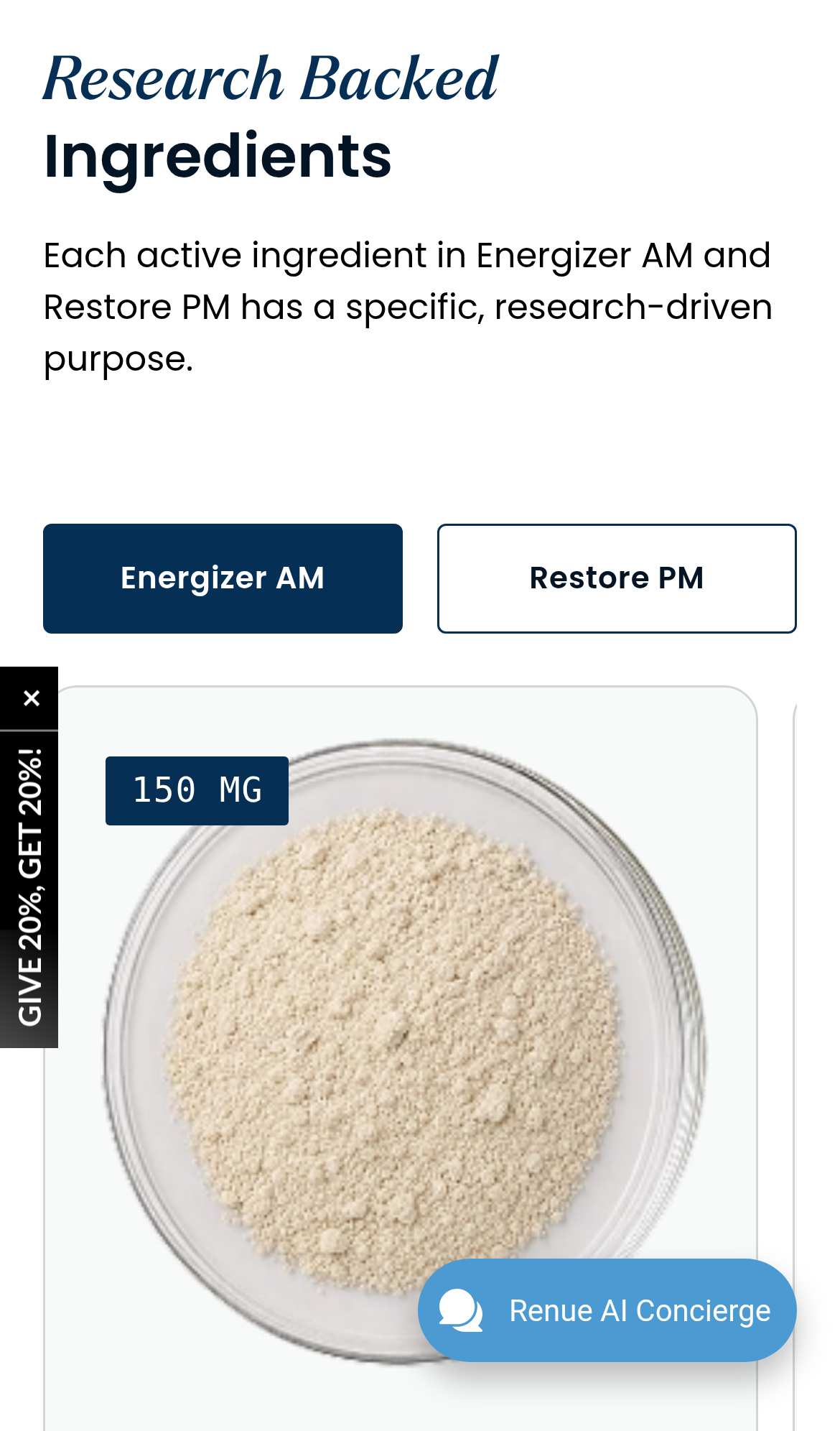 26 Aug Research Backed Ingredients with real photo